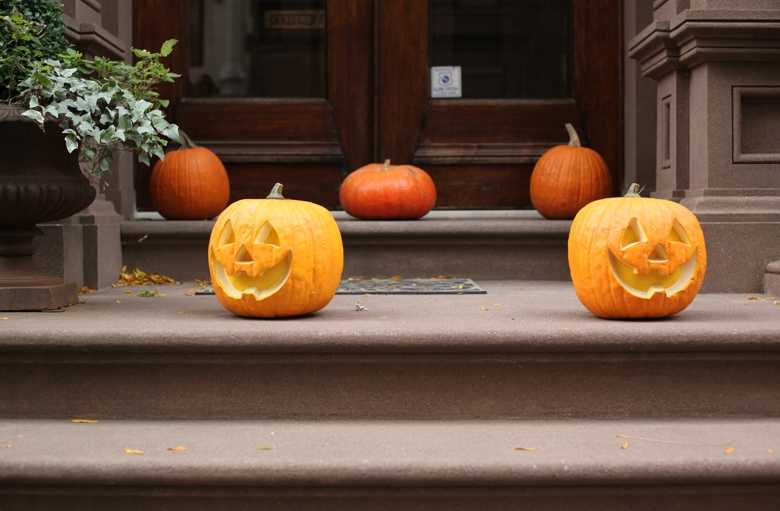 Smiling pumpkins
