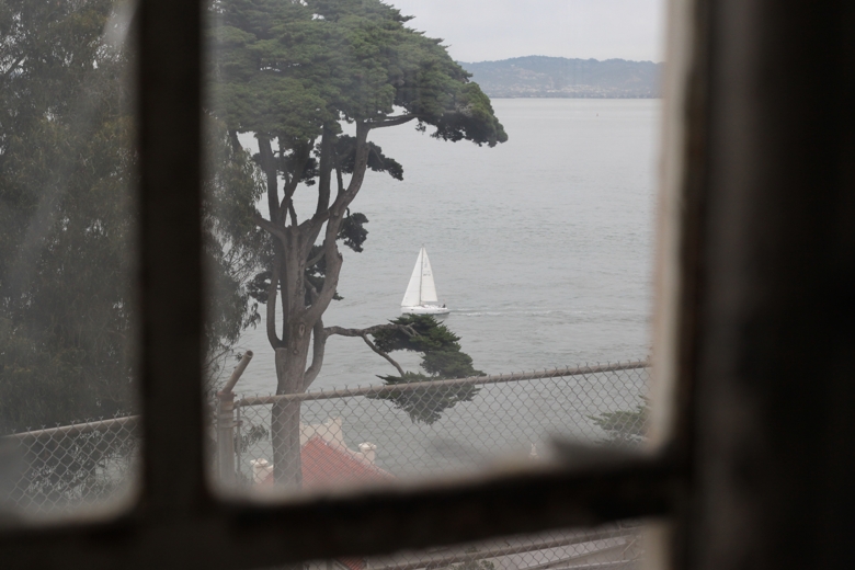 Sailboat view from the window