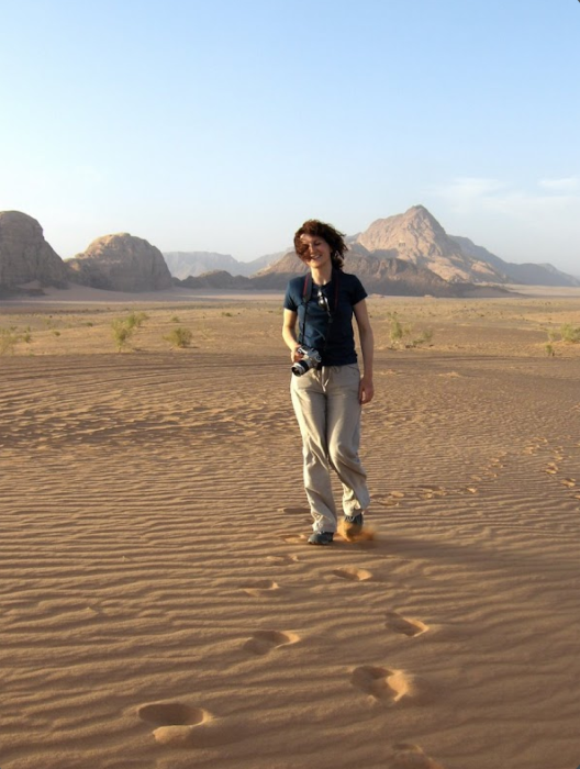 Burcu Atak's own photo on desert.